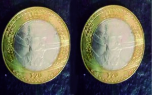 Moneda de 20 pesos vale 165 mil pesos; es la más bella del mundo