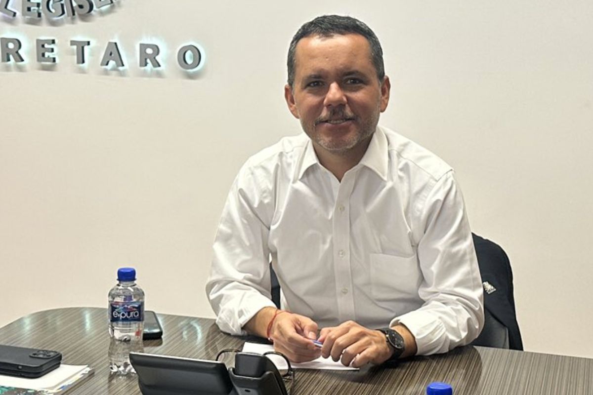 Gerardo Ángeles, presidente de la Mesa Directiva. / Twitter (@gera_angeles)