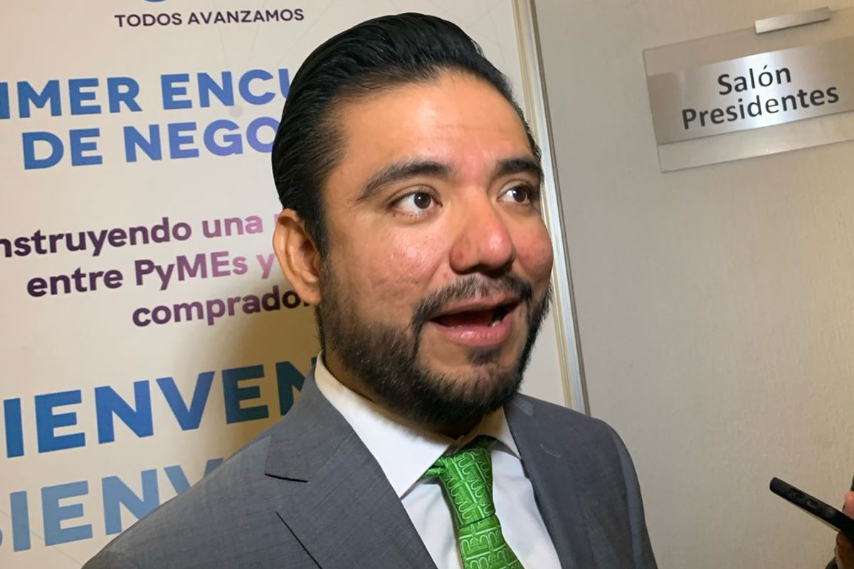 Presidente de la Cámara de Comercio de Querétaro, Fabián Camacho Arredondo / Foto: Especial