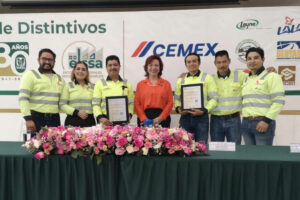 Distinguen a Cemex Hermosillo como entorno laboral seguro y saludable  
