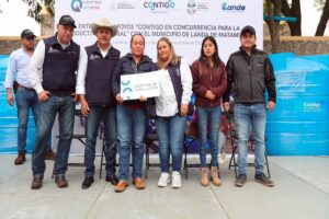 Entrega SEDEA apoyo Municipalizado en Landa de Matamoros