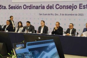 Realizan Sesión Ordinaria del Consejo Estatal de Seguridad en San Juan del Río
