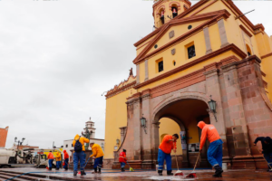 Realizan jornada de ‘Mi Querétaro Lindo’ en el Centro Histórico