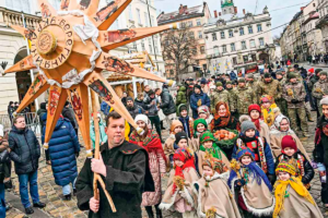 Ucrania celebra navidad en medio de la guerra