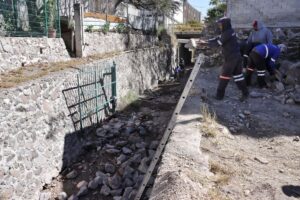 Avanzan obras públicas en Corregidora