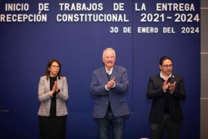 Enrique Vega encabeza el inicio de trabajos de la 'entrega recepción constitucional 2021-2024'