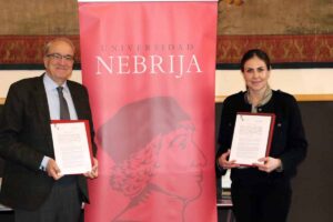 Firma Querétaro convenio con la Universidad de Nebrija de Madrid