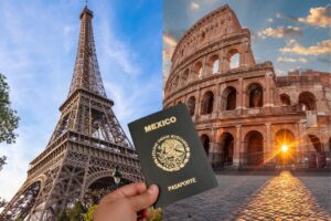 ¿A qué países puedo viajar solo con el pasaporte mexicano?