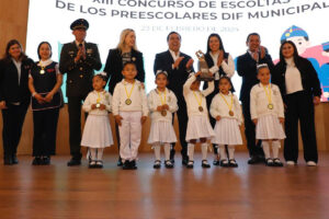 Celebran XIII Concurso de Escoltas de Preescolares en inmediaciones de BLOQUE