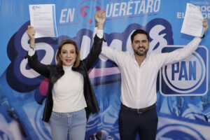 Lupita Murguía y Agustín Dorantes hacen oficial su candidatura al Senado