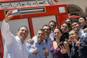 Invitan al 'Sí al Redondeo' a favor de Bomberos de San Juan del Río