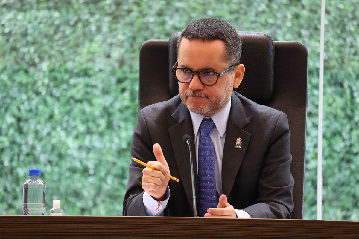Gerardo Ángeles, presidente de la Mesa Directiva de la Legislatura del estado. X (@gera_angeles)