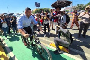 Carlos Alcaraz: ciclovías no es un tema únicamente de 5 de Febrero