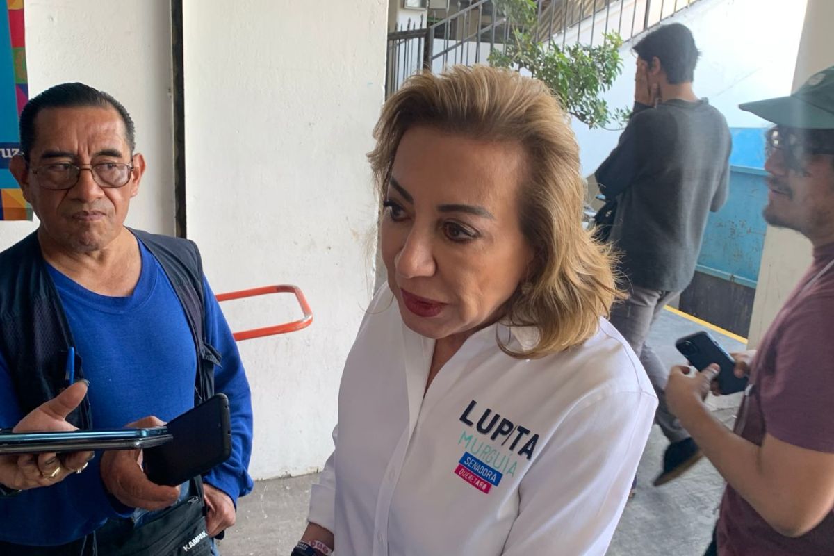 La candidata dijo que Armando Rivera pudo haber sido engañado por Morena con promesas incumplidas. / Fotografía: Roberto Cortés