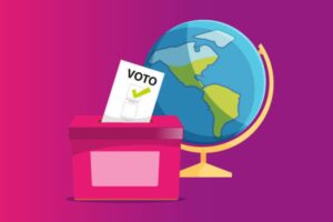 INE anuncia avance en mesas de escrutinio para votos del extranjero