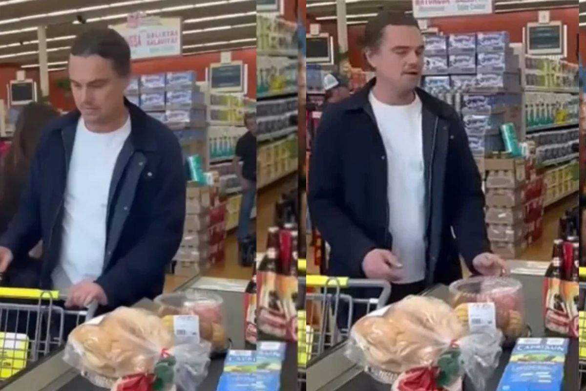 El actor fue visto en un supermercado. / Captura