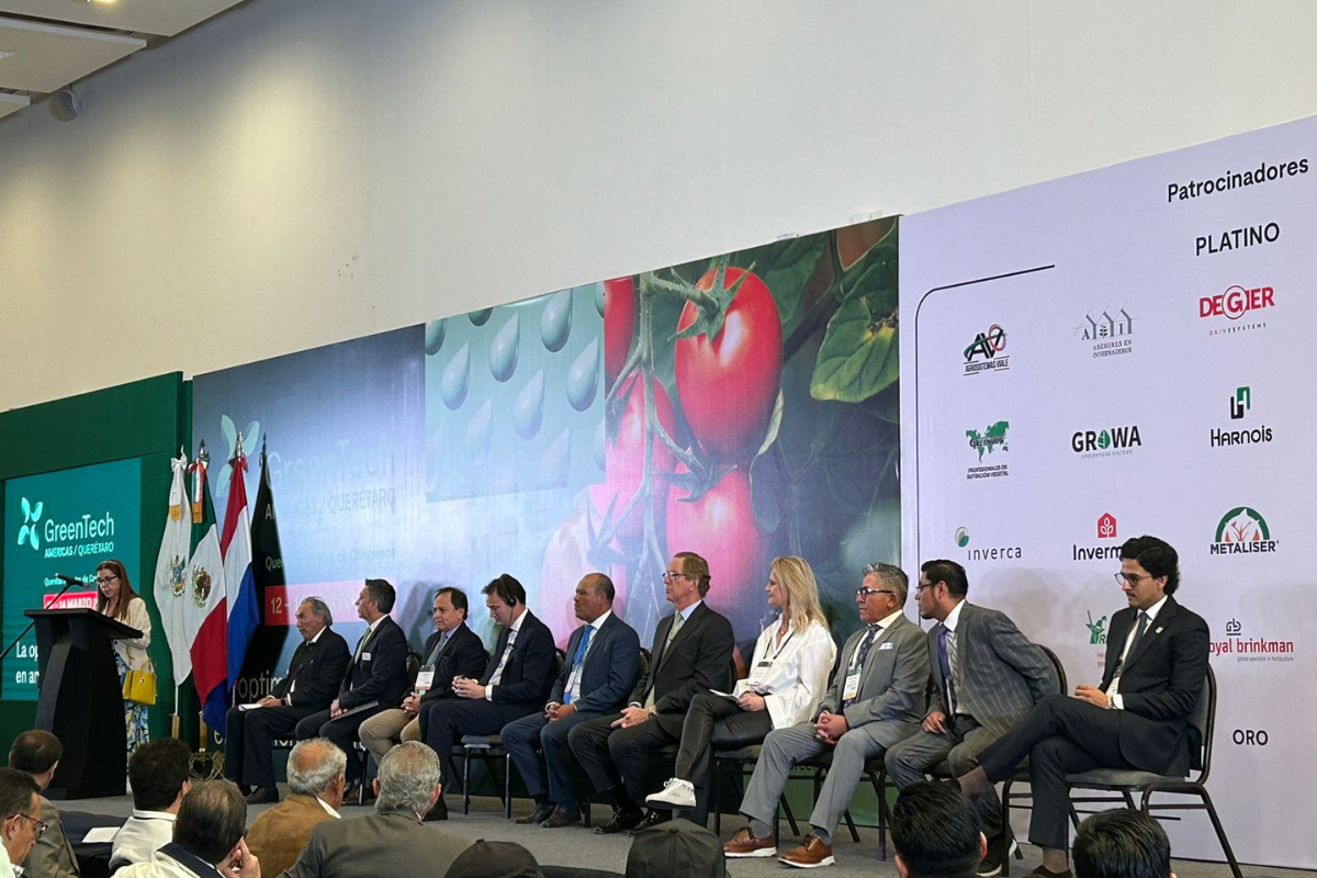 En el GreenTech Américas 2024, Querétaro da muestra de estar en la vanguardia para contar con la mejor tecnología en los diversos sectores, como en la agricultura.