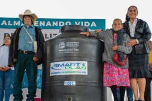 Realiza Arroyo Seco la Segunda Entrega de Tinacos gratuitos