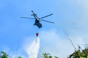 Refuerzan combate de incendios forestales/Foto: Cuartoscuro