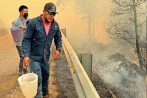 Pinal de Amoles: Así va el control de incendio forestal