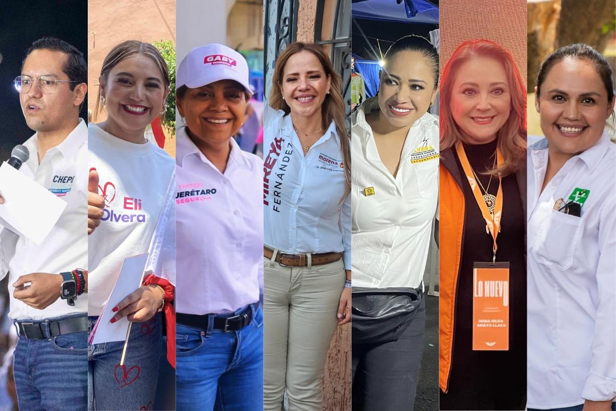 Candidatos al municipio de Corregidora 2024