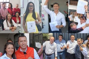Son candidatos de los distintos partidos políticos en San Juan del Río, quienes oficializaron su registro ante el Instituto Electoral del Estado de Querétaro (IEEQ) para contender por un cargo de elección popular.