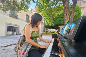 Insitu Piano, música y arte en las calles de Querétaro
