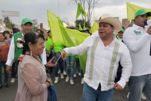 Juan Guzmán arranca campaña en Huimilpan
