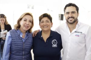 Lupita Murguía y Agustín Dorantes se comprometen a defender el comercio local