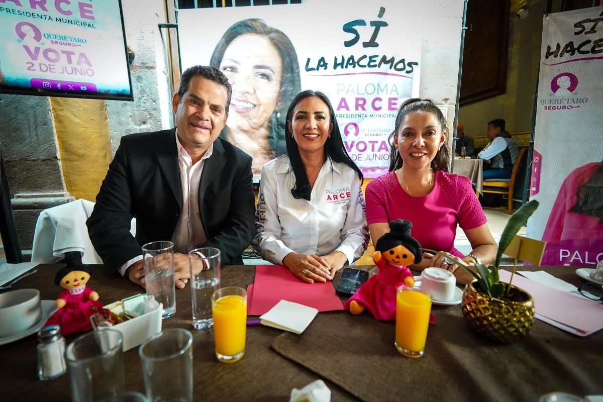 Paloma Arce advirtió que su reto es convertir a Querétaro, en un Querétaro seguro para todas y todos.