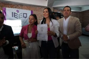Paloma Arce se registra para ser candidata a la alcaldía capitalina