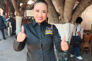 Lizbeth Olvera, candidata a alcaldesa de Corregidora. / Fotografía: Braulio Colín