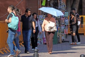 Se mantiene el calor con lluvias sobre Querétaro