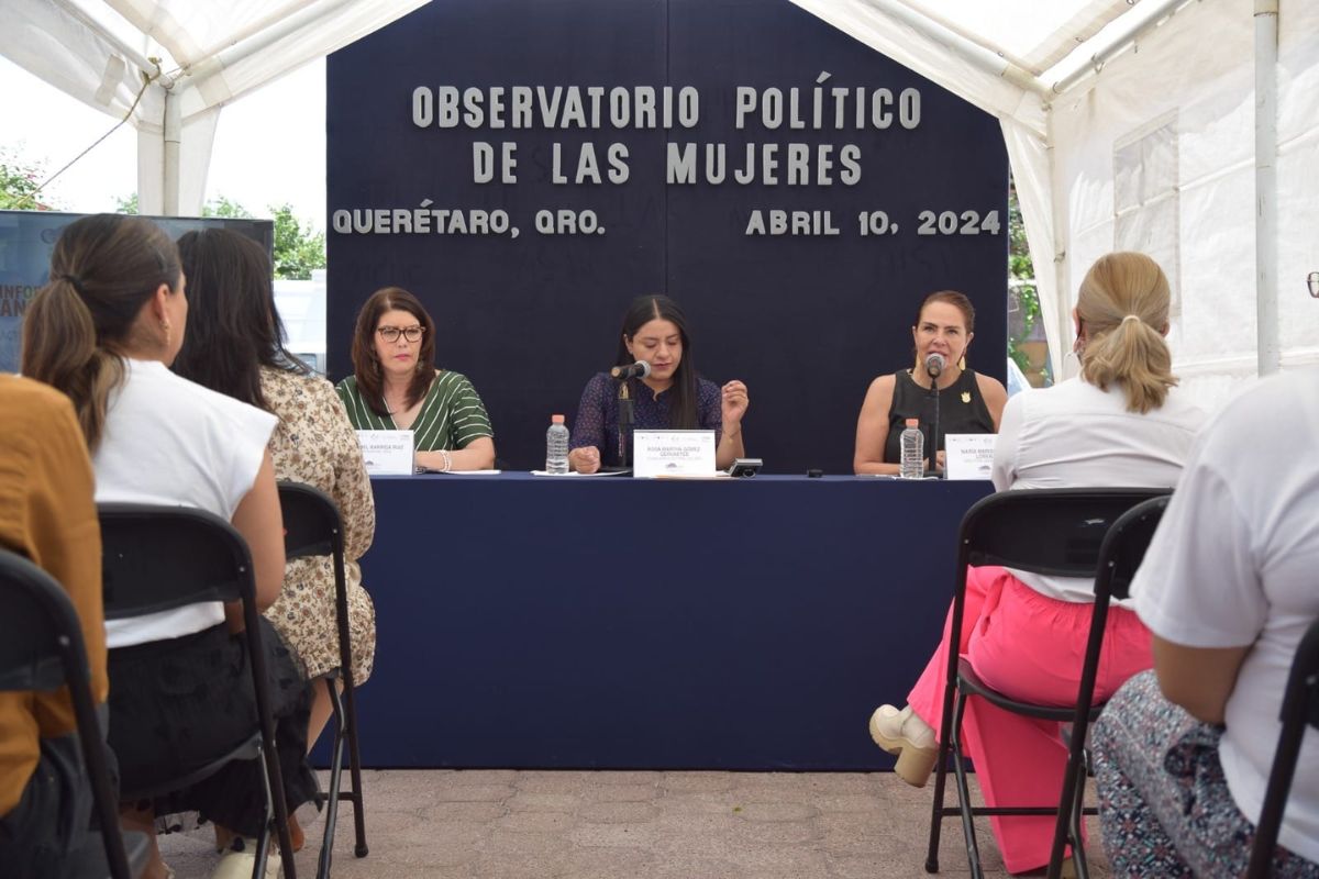 Sesiona Observatorio de Participación Política de las Mujeres