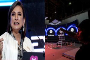 Xóchitl Gálvez dice que se divertirá en el nuevo set del debate