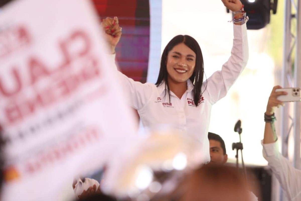 Candidata a la alcaldía de Huimilpan