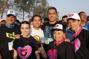 Felifer participa en la carrera 'Bien Felipe' en Querétaro