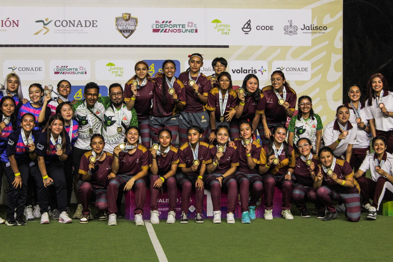 En el torneo femenil, el equipo mexiquense de la categoría Juvenil mayor ganó el duelo final con un marcador de 5-1 ante el representativo de Guanajuato