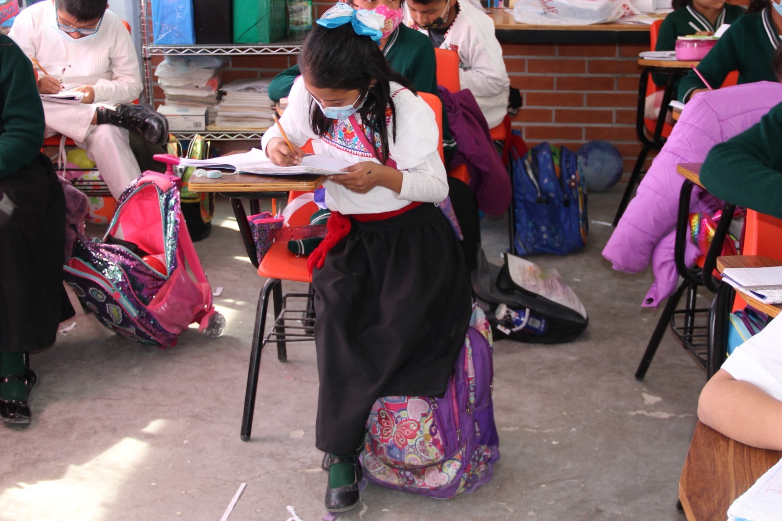Se promueve una educación de excelencia y humanista, para el bienestar de la niñez y adolescencia que habita en 23 municipios mexiquenses que concentran a los pueblos originarios.