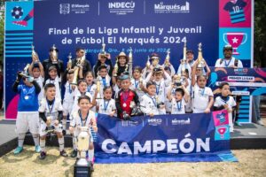 La Liga de Fútbol Infantil y Juvenil 2024 participaron jugadores de entre 5 y 15 años.