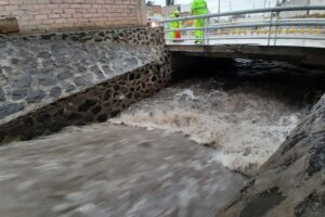 Se reportó que 23 establecimientos resultaron con alguna afectación tras las lluvias del domingo / Foto: Municipio de Querétaro