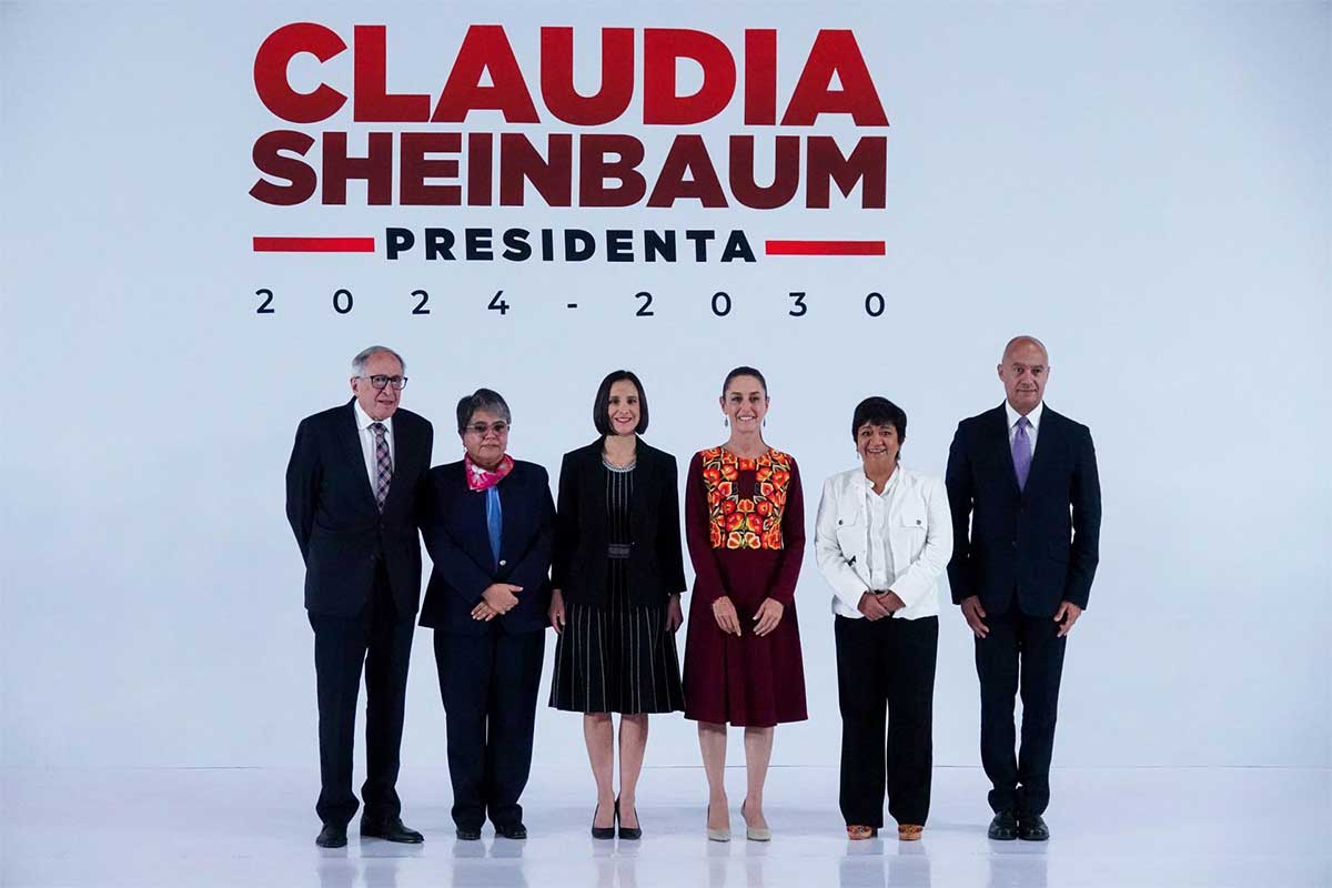 La Presidenta Electa de México, Claudia Sheinbaum, presentó la segunda parte de personalidades que conformaran su gabinete de trabajo / Foto: Cuartoscuro