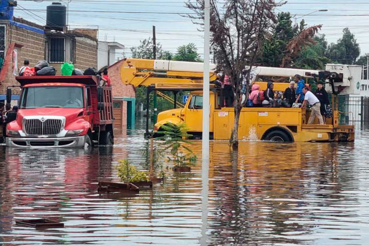 Instruye Delfina Gómez supervisión en municipios de Edomex afectados por lluvias