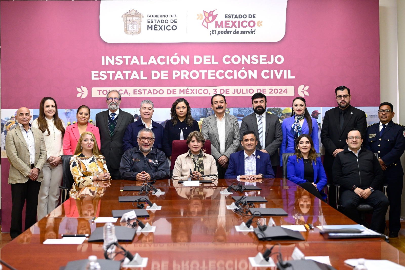 Se creará una red interinstitucional para garantizar la seguridad y el bienestar de la población mexiquense a través de la gestión de riesgos.