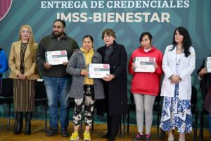 Con la credencial de IMSS Bienestar 9.1 millones de mexiquenses sin seguridad social tendrán atención médica sin costo